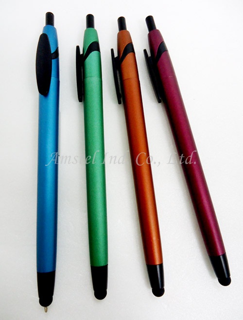 2 IN 1 Touch pen with ball point pen