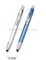 Aluminum 2 in 1 touch pen with ball pen
