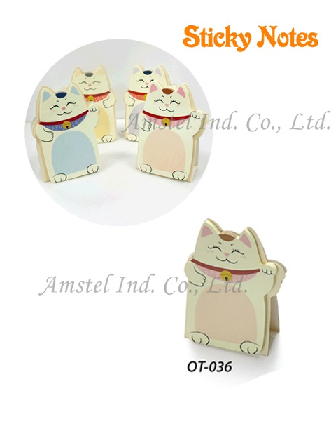 Sticky notes-Fortune cat